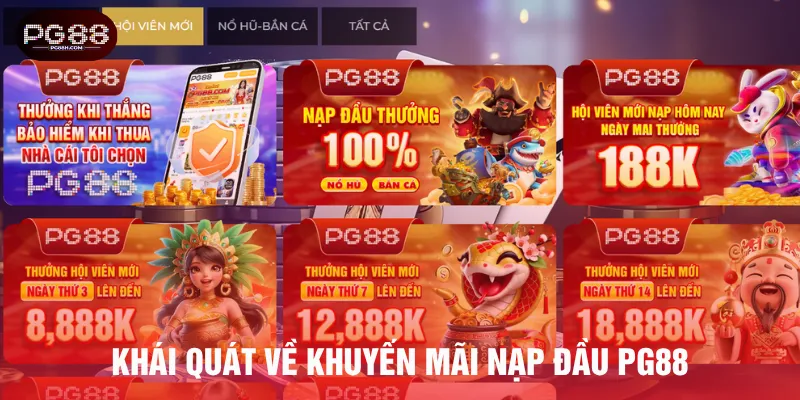 Khuyến mãi nạp đầu PG88 đầy lôi cuốn cho người mới