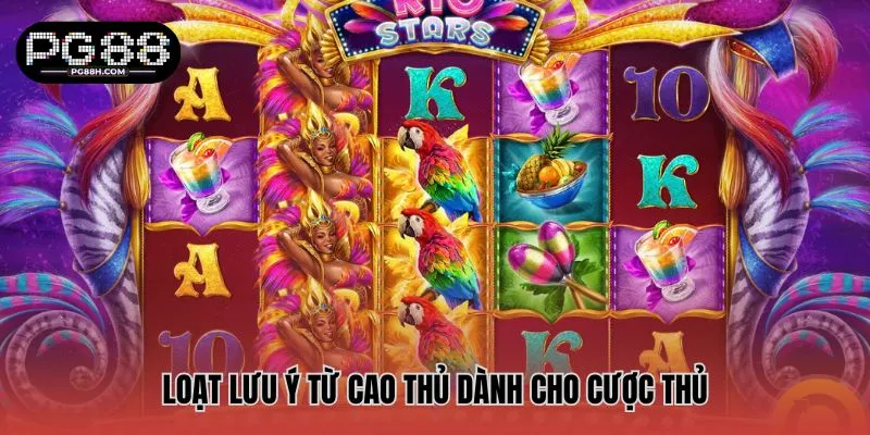 Loạt lưu ý từ cao thủ dành cho cược thủ